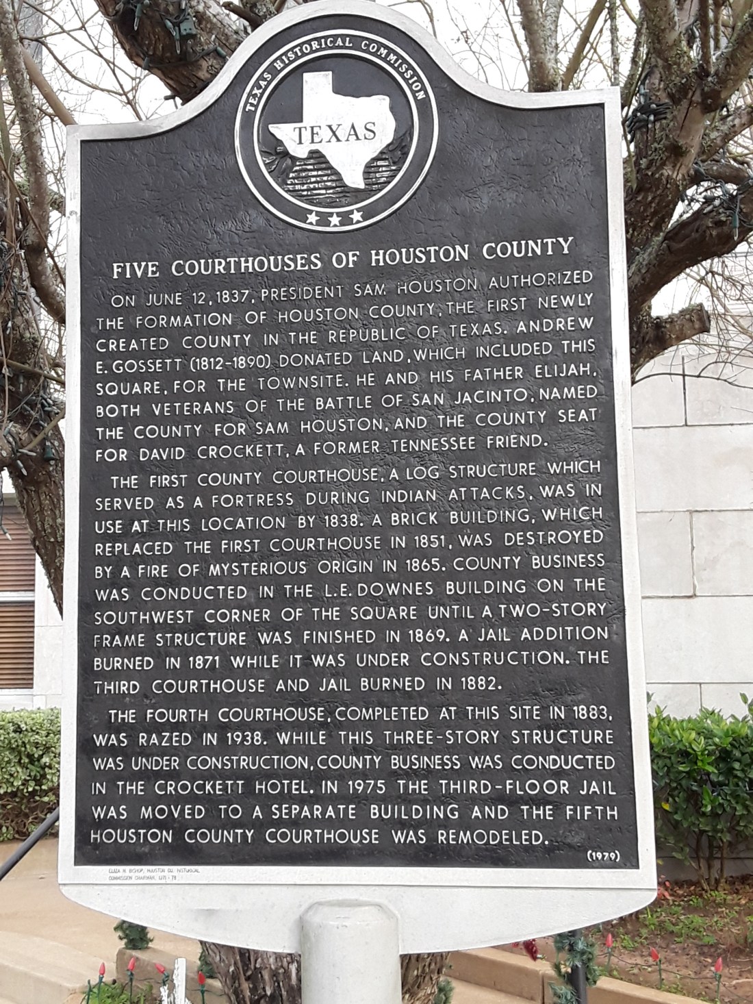 Houston County History